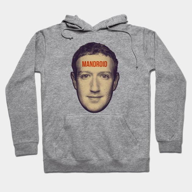 Mandroid Hoodie by FITmedia